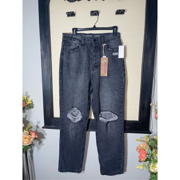 Vanilla Star 90s Straight Leg Jeans - Size 11 NWT - Picture 7 of 9